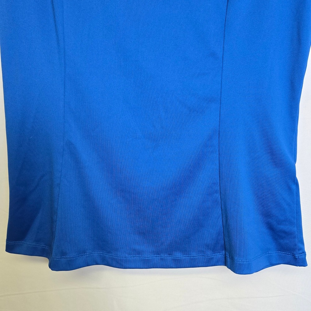 Callaway Colorblock Sleeveless Golf Polo, Opti-Dri, Blue/White, Women's Medium - Picture 3 of 8